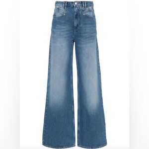 ISABEL MARANT Lemony wide-leg jeans, Size 34